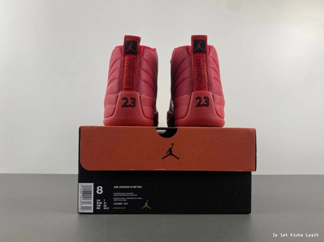 Gym 130690-601 Red Air (2018) Jordan 12 Retro 0811